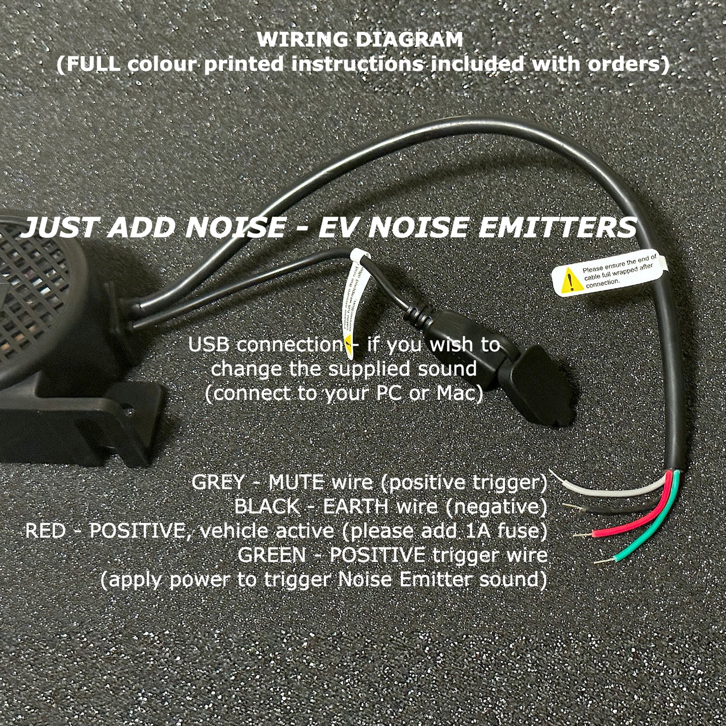 EV Noise emitter wiring diagram