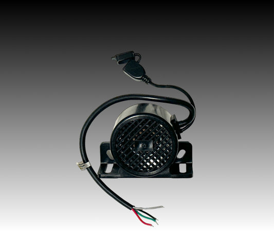 Just Add Noise EV Noise Emitter - hero shot. Mount the Noise Emitter on your EV or quiet vehicle, so that it can be heard by pedestrians.