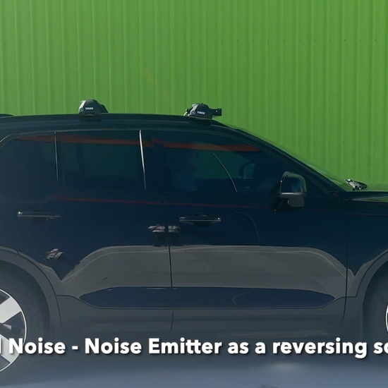 Just Add Noise EV Noise Maker, used to create a customised submarine depth charge ping sound effect, when driving in reverse gear.